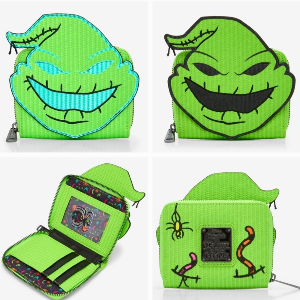 Loungefly Disney Oogie Boogie Glow in the Dark Wallet